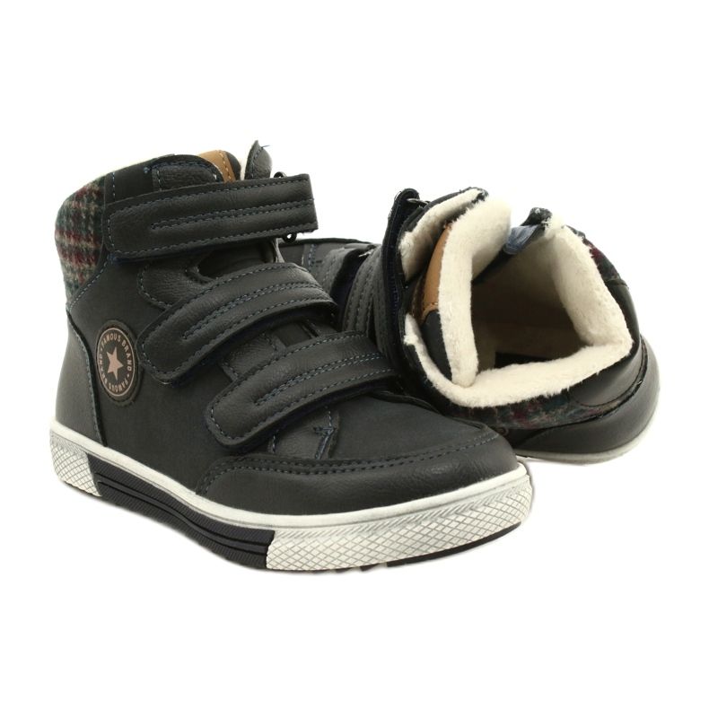 American Club Hohe Sportschuhe mit Fell American GC19 / 21 Navy Blue blau 6