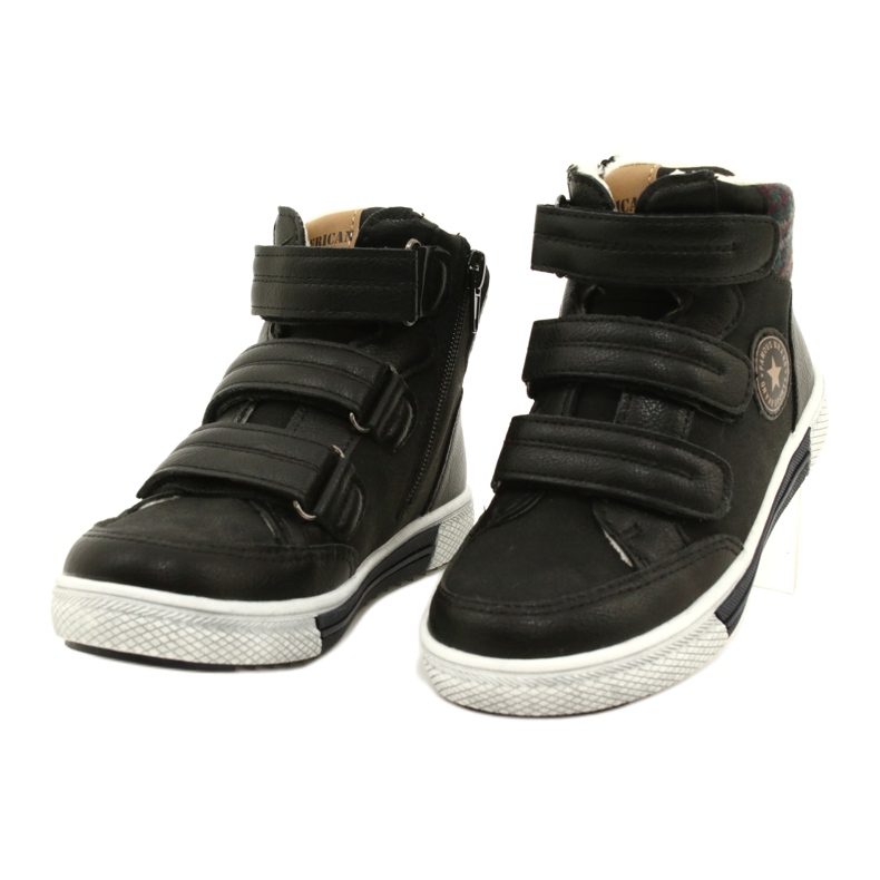 American Club Hohe Sportschuhe mit Fell American GC19 / 21 Schwarz 3