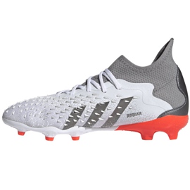 Adidas Predator Freak.1 Fg Jr FY6260 Fußballschuhe mehrfarbig weiß 1
