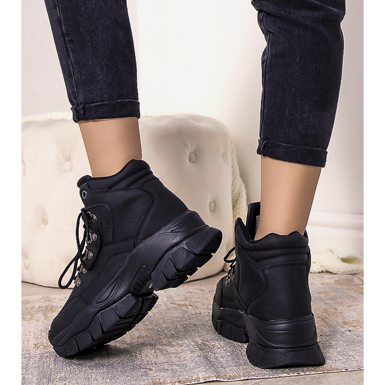 Schwarze Winter Big Star Arellano Sneakers 1