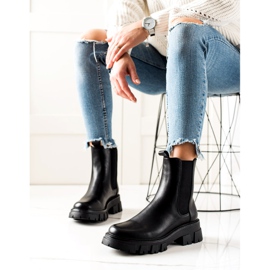 Schwarze Chelsea-Boots von Sergio Leone 1