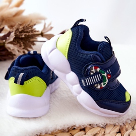 BEFADO S.A. Kinder Sportschuhe mit Klettverschluss Befado 516P094 Marineblau navy blau 2