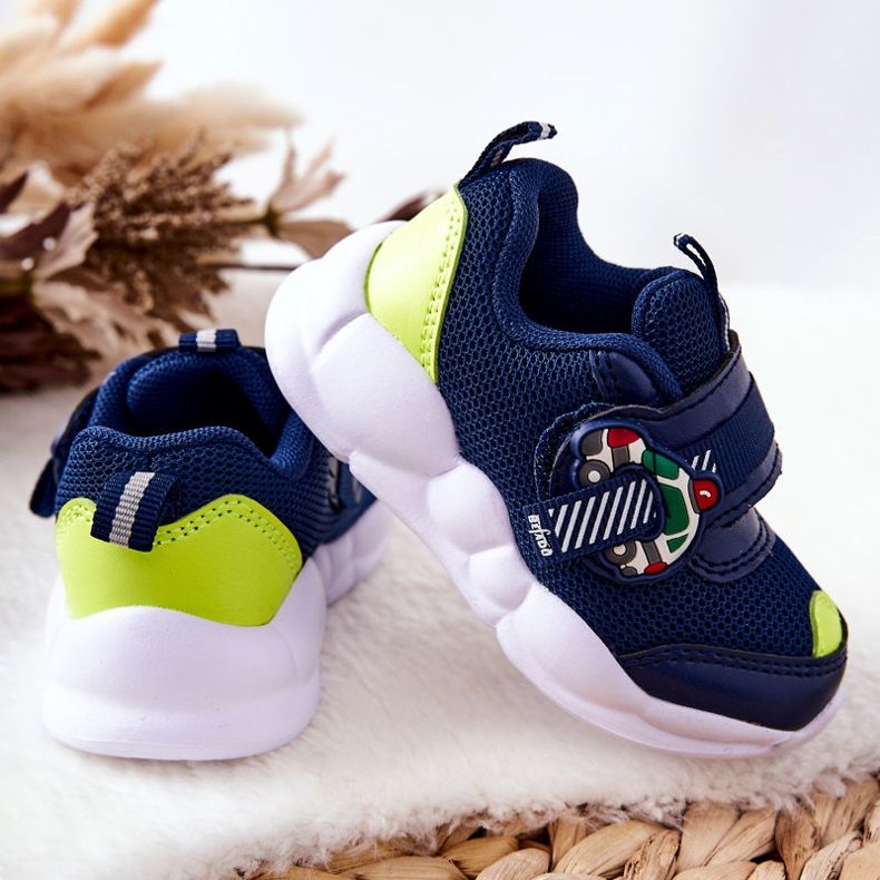 BEFADO S.A. Kinder Sportschuhe mit Klettverschluss Befado 516P094 Marineblau navy blau 2