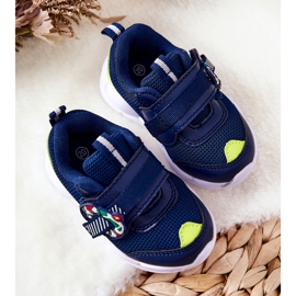 BEFADO S.A. Kinder Sportschuhe mit Klettverschluss Befado 516P094 Marineblau navy blau 1