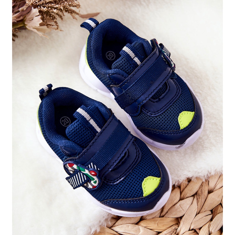 BEFADO S.A. Kinder Sportschuhe mit Klettverschluss Befado 516P094 Marineblau navy blau 1