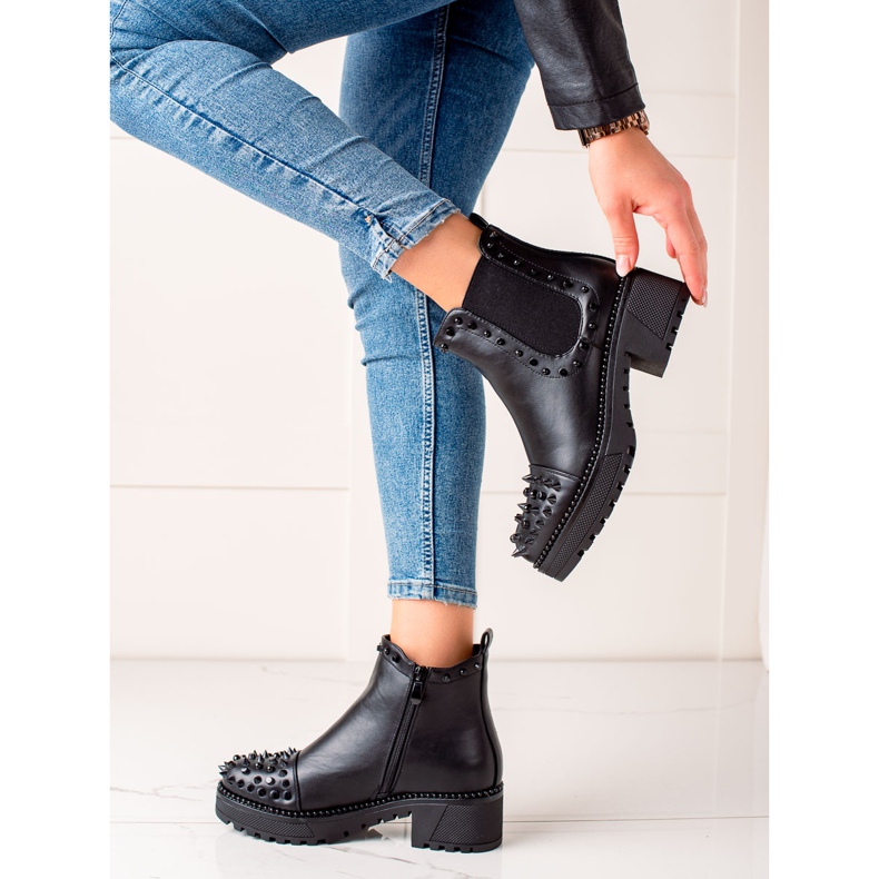 Melisa Rock schwarze Stiefel 1