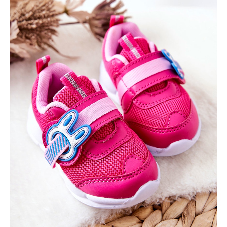 BEFADO S.A. Kinder Sportschuhe mit Klettverschluss Befado 516P089 Rosa 1