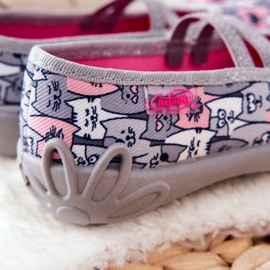 BEFADO S.A. Hausschuhe von Ballerina Befado Cats 116X297 Grau 1