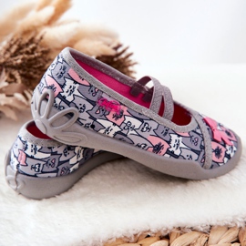 BEFADO S.A. Hausschuhe von Ballerina Befado Cats 116X297 Grau 2