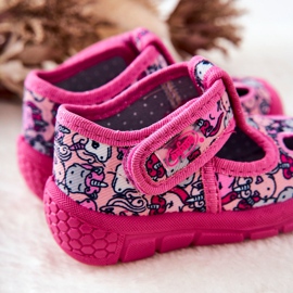 BEFADO S.A. Hausschuhe Befado Einhörner 533P018 Rosa 2