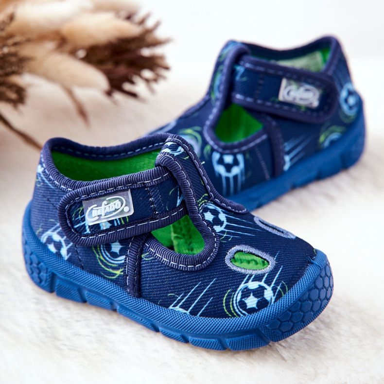 BEFADO S.A. Hausschuhe Befado Balls 533P015 Marineblau navy blau 2
