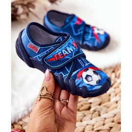 BEFADO S.A. Hausschuhe Befado Blau Klettverschluss 273X321 2