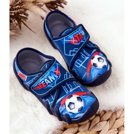 BEFADO S.A. Hausschuhe Befado Blau Klettverschluss 273X321 1