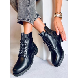 Ango Black Schnürarbeiter schwarz 2