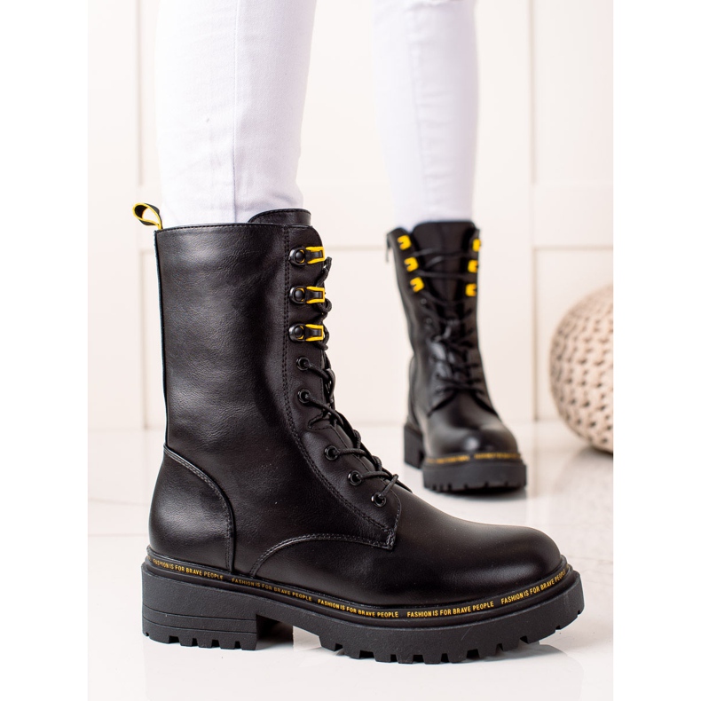 W. Potocki Potocki Schwarze Handschuhe 2