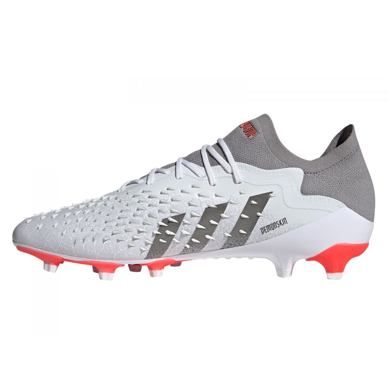 Adidas Predator Freak.1 Low Ag M GZ2806 Fußballschuhe grau-weiß weiß 1