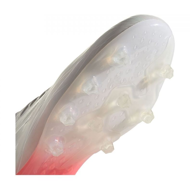 Adidas X Speedflow.1 Ag M FY3265 Fußballschuhe grau, weiß, rot weiß 2