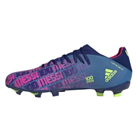 Adidas X Speedflow Messi.3 Fg M FY6888 Fußballschuhe marineblau, lila, blau, mehrfarbig blau 1