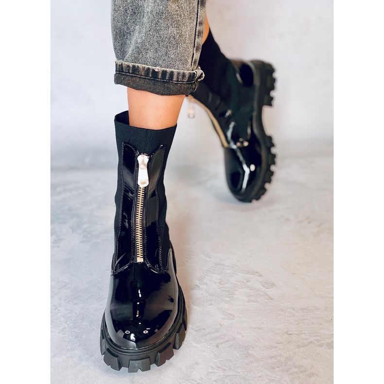 Texas Black Socke Obermaterial Arbeiter schwarz 1