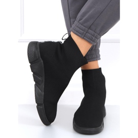 Socken-Sneaker Cento Schwarz 1