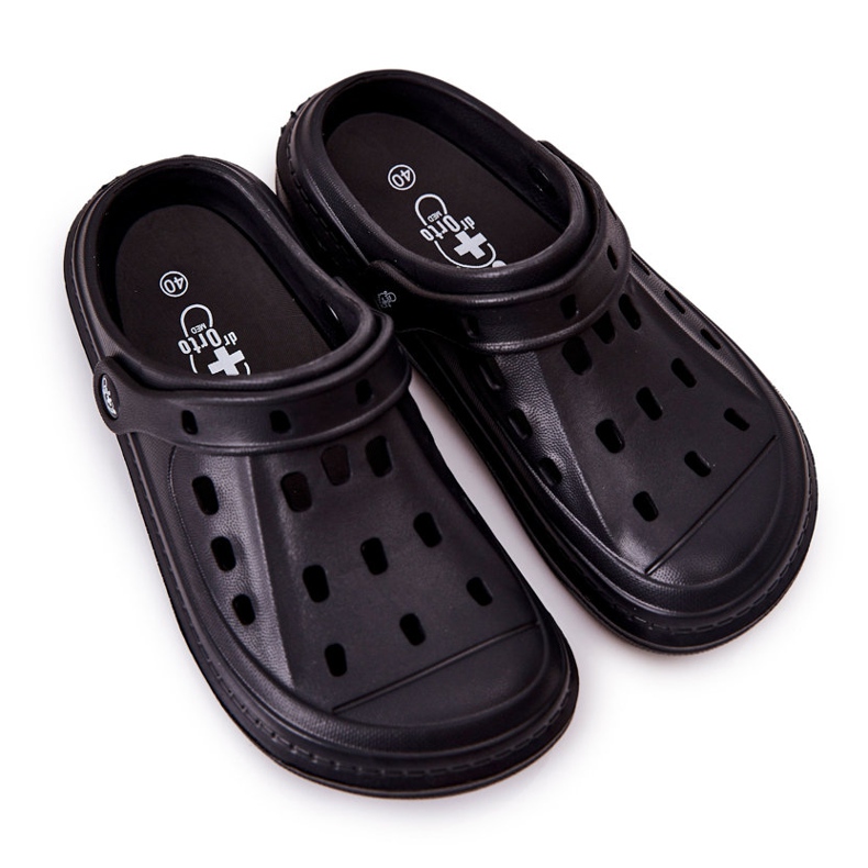 BEFADO S.A. Herren Hausschuhe Kroks Befado 154M002 Schwarz 1