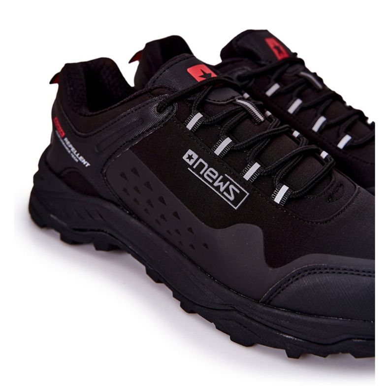 PE1 Herren Sportschuhe Gebunden Schwarz Grenberd 1