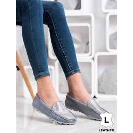 Filippo Loafer aus Leder blau 1