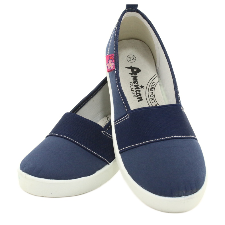American Club Schuhe Turnschuhe American TEN6 marineblau 4