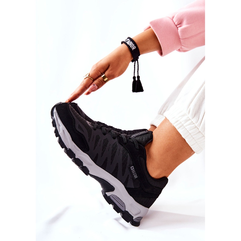 Sportschuhe Memory Foam Big Star GG274501 Schwarz 2