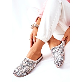 Inblu Hausschuhe Befado Rehwild 155D203 Beige braun 2