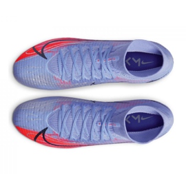 Nike Superfly 8 Pro Km Ag M DJ3978-506 Fußballschuhe lila-blau blau 2
