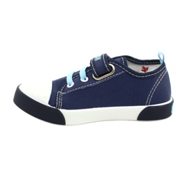 American Club Ten15 Navy Klett-Sneakers marineblau 1