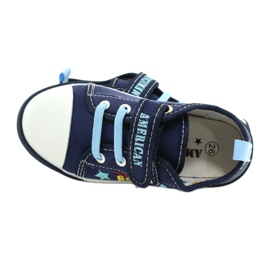 American Club Ten15 Navy Klett-Sneakers marineblau 5