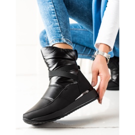 Weide Klassische Schneeschuhe schwarz 1