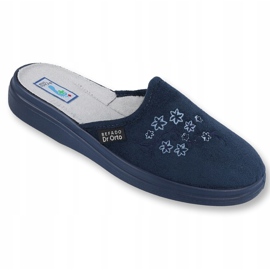 Dr.ORTO Befado Damen-Hausschuhe, Flip-Flops für Diabetiker, 132d012, Marineblau 1