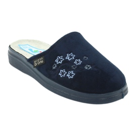 Dr.ORTO Befado Damen-Hausschuhe, Flip-Flops für Diabetiker, 132d012, Marineblau 2