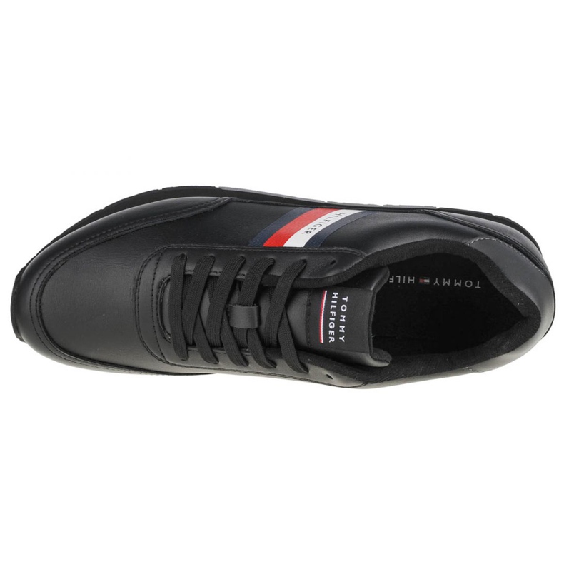 Tommy Hilfiger Essential Runner Winter Leder M FM0FM03814-BDS ​​​​Schuhe schwarz 2