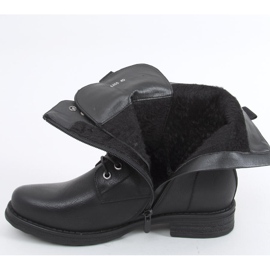 Snol Schwarze Stiefel 2