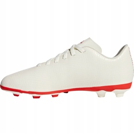 Adidas Nemeziz 18.4 FxG Jr CM8510 Fußballschuhe weiß 2