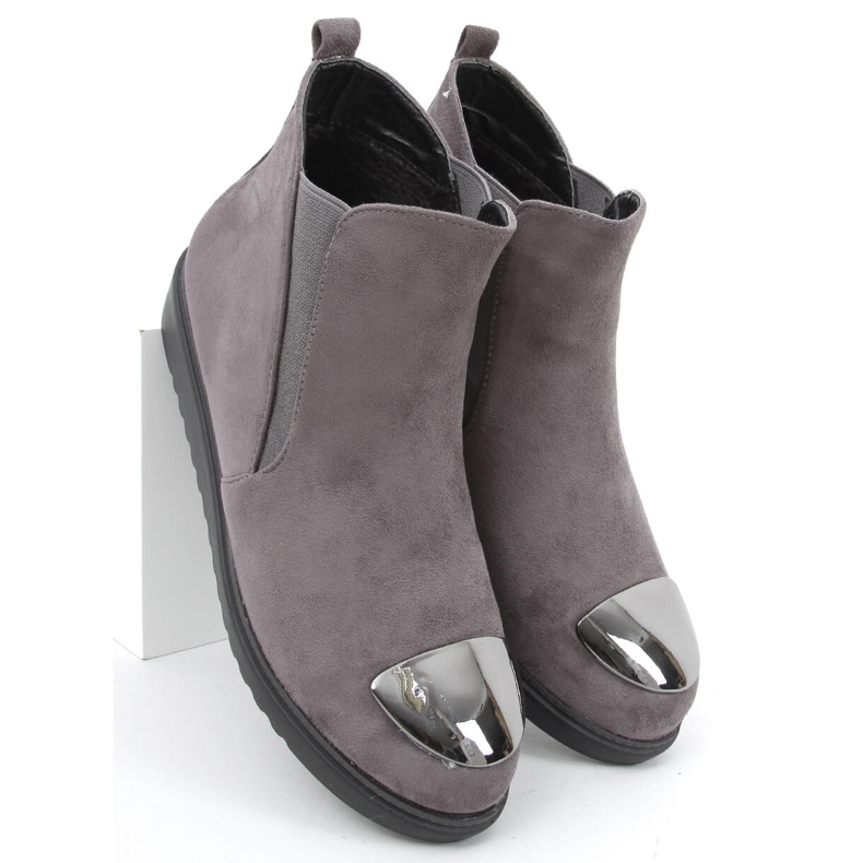 Tress Grey Jodhpur-Stiefel grau 1