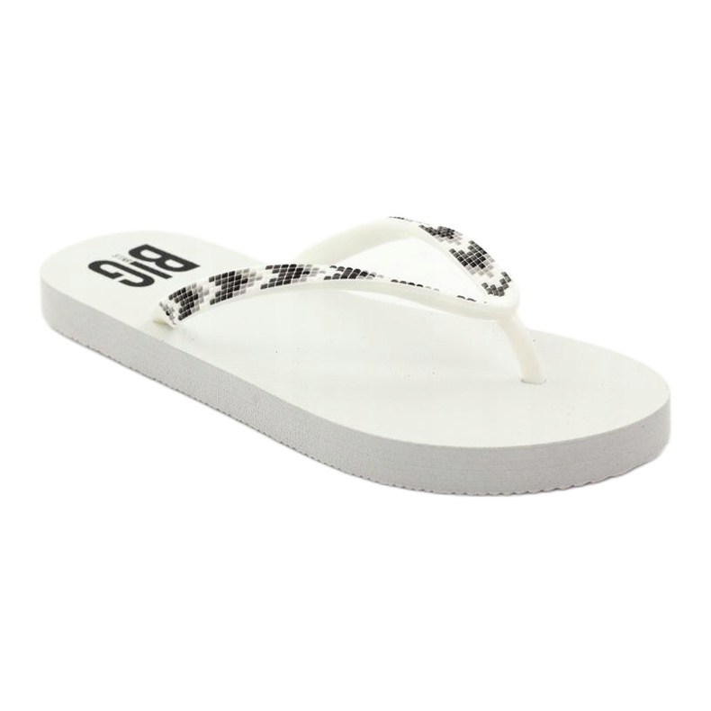 Damen Big Star 274A549 Flip-Flops weiß 1