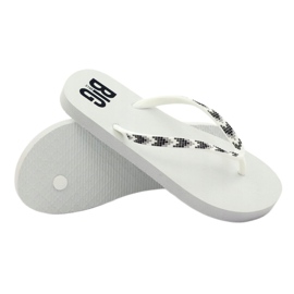 Damen Big Star 274A549 Flip-Flops weiß 3