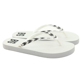 Damen Big Star 274A549 Flip-Flops weiß 4