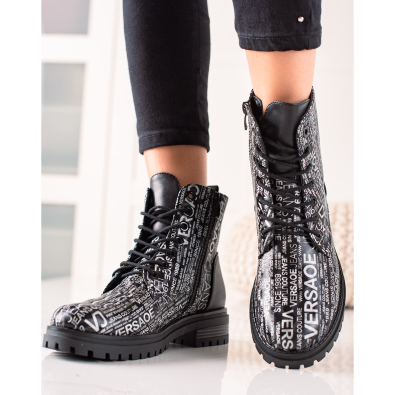 Goodin Modische Druckarbeiter schwarz 2