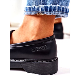 Leder Slipper Big Star II274100 Schwarz 5