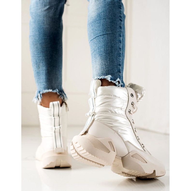 Seastar Warme modische Schneestiefel beige 1