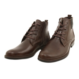 Polbut Herren Winterschuhe C20F dunkelbraun 10