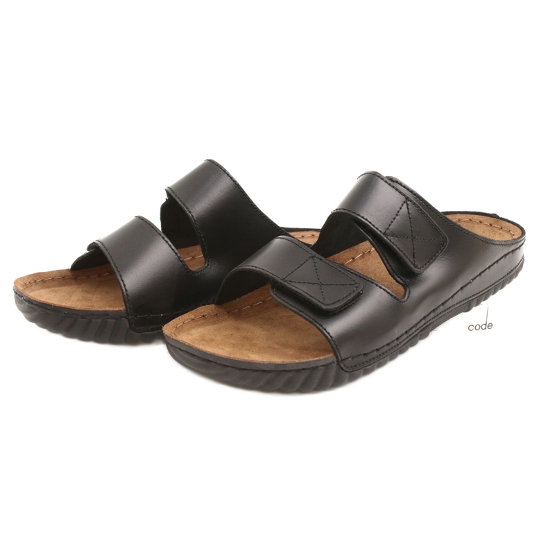 Inblu Herrenschuhe 158M003 schwarz 2