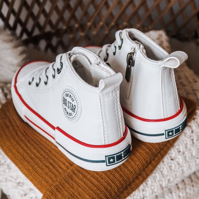 Hohe Sneakers für Kinder Big Star II374004 Weiß ['weiß'] 1