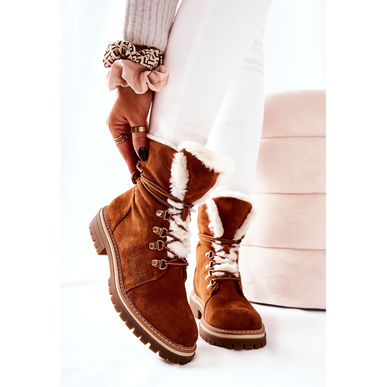 Camel Nelby Warme Stiefel braun 1